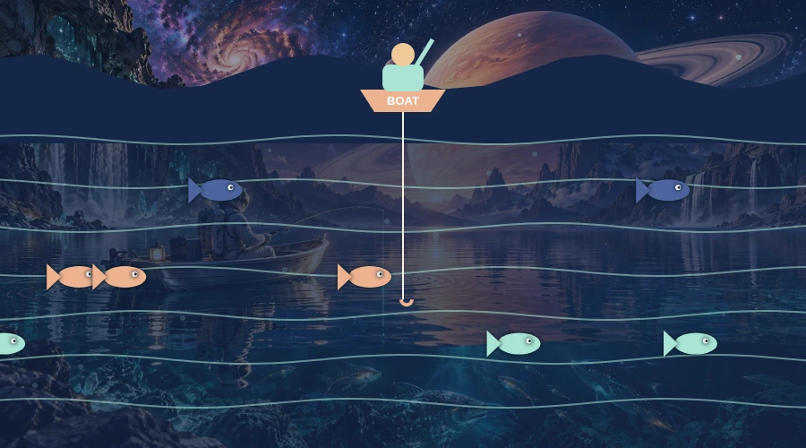 Comet Angler actual gameplay view 2