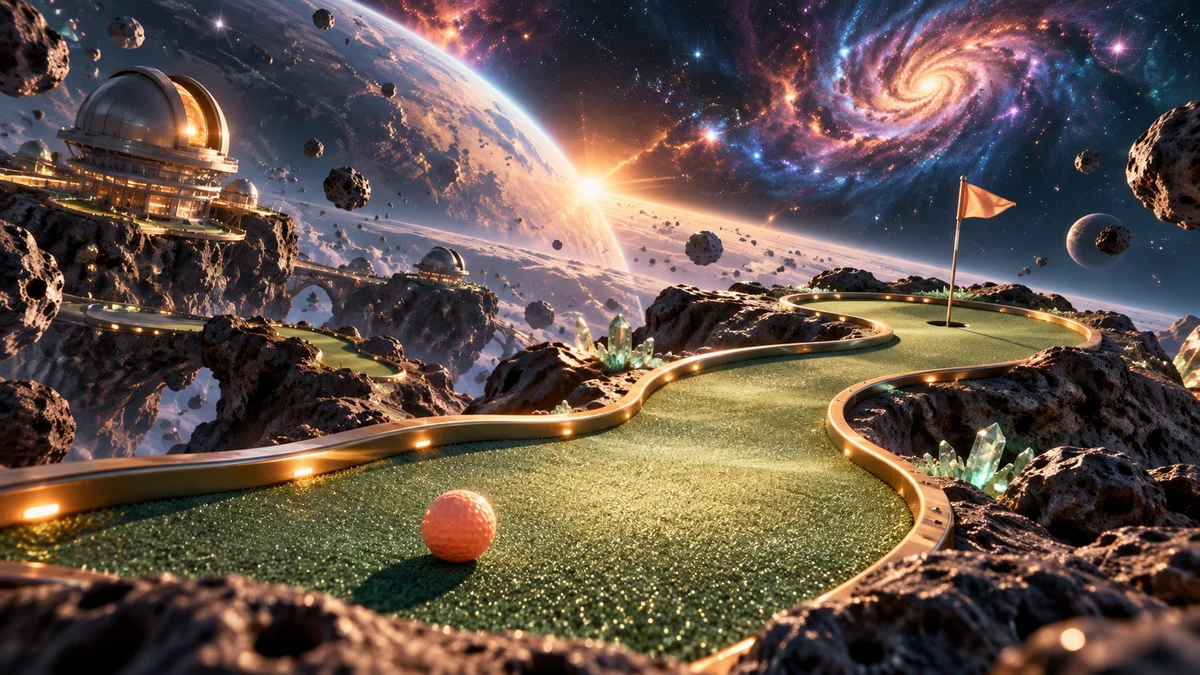Gravity Green — original concept illustration