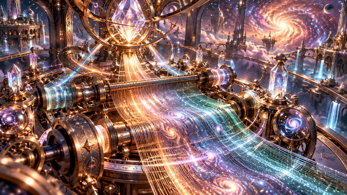 Nebula Loom — original concept illustration